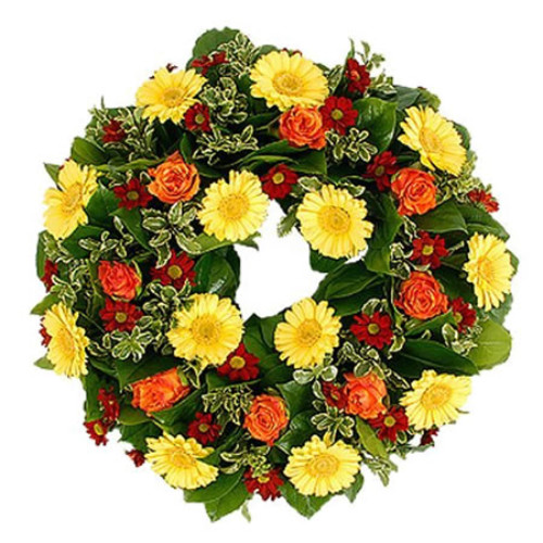 Wreath of Flowers Eternal Friendship
